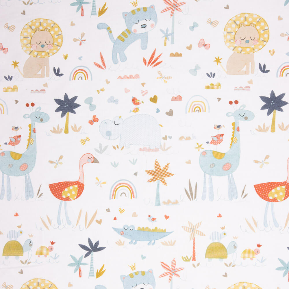 Piqué Canutillo Animales Selva - Ribes y Casals