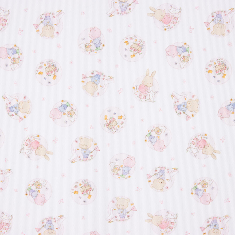 Piqué Canutillo Cerditos Rosa - Ribes y Casals