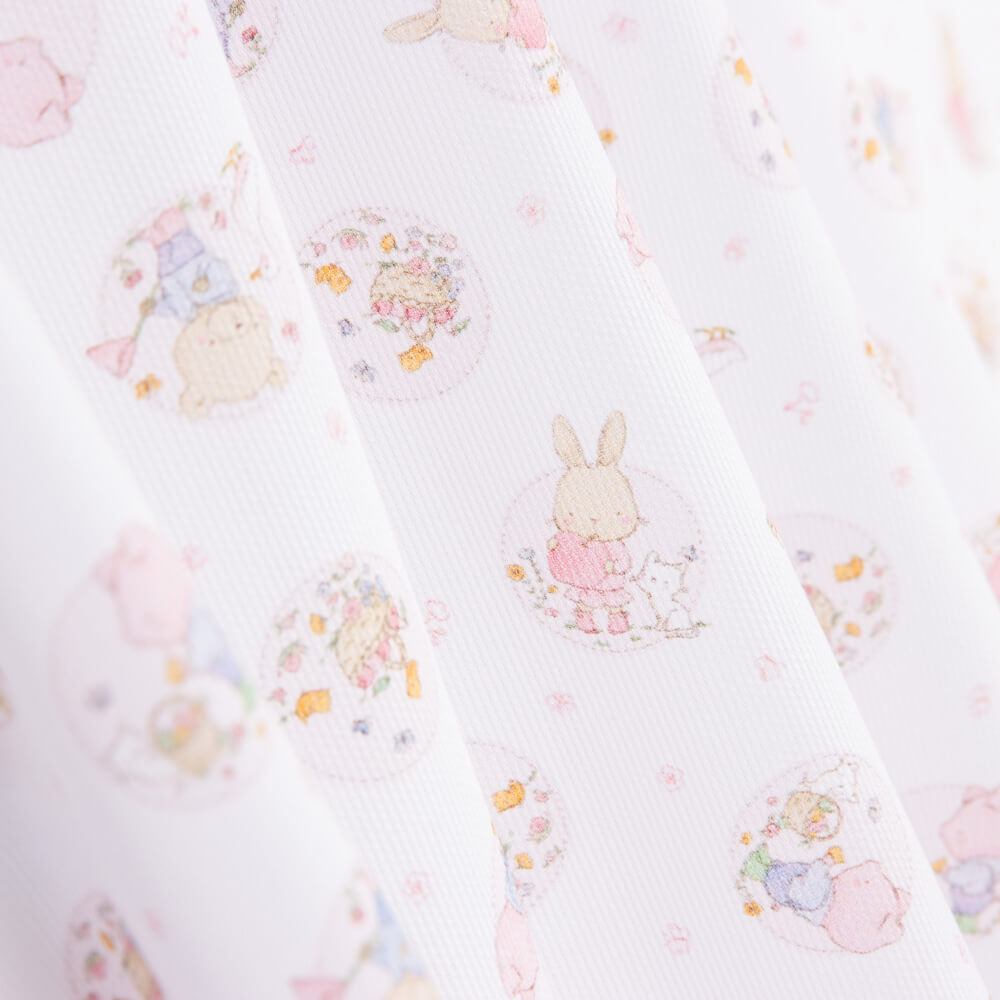 Piqué Canutillo Cerditos Rosa - Ribes y Casals