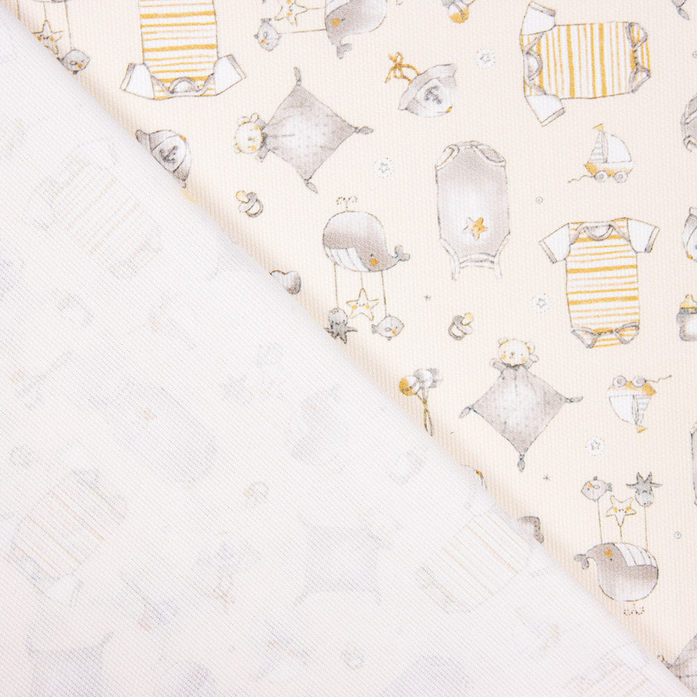 Piqué Canutillo Complementos Amarillo Pálido - Ribes y Casals