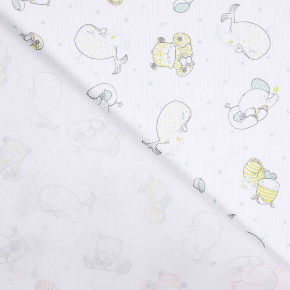 Piqué Canutillo Hipopótamo Verde Pistacho - Ribes y Casals