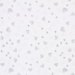 Piqué Canutillo Corazones Grises - Ribes y Casals
