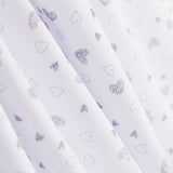 Piqué Canutillo Corazones Grises - Ribes y Casals