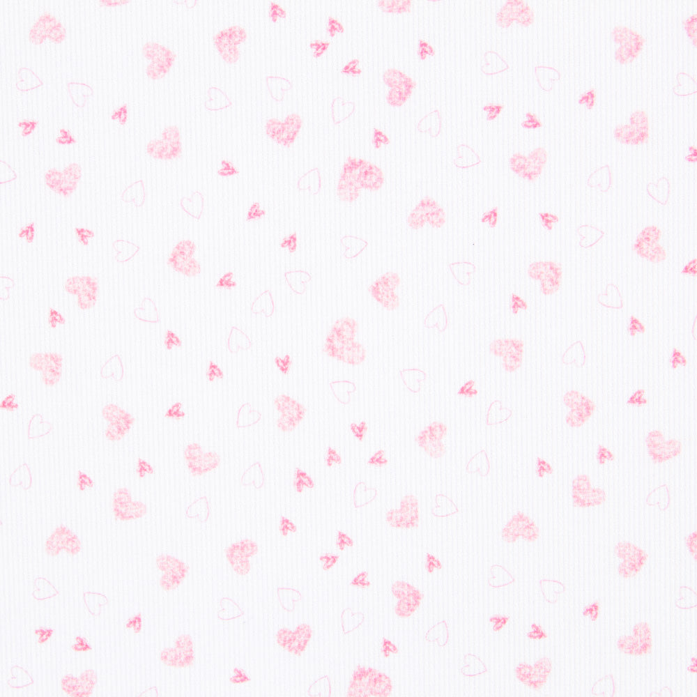 Piqué Canutillo Corazones Rosas - Ribes y Casals