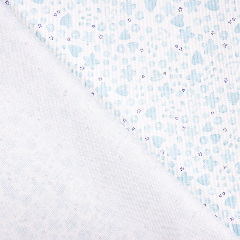 Piqué Canutillo Cuore Celeste - Ribes y Casals