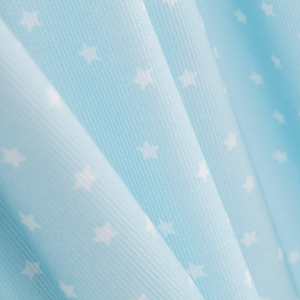 Piqué Canutillo Estrellas Fondo Azul - Ribes y Casals