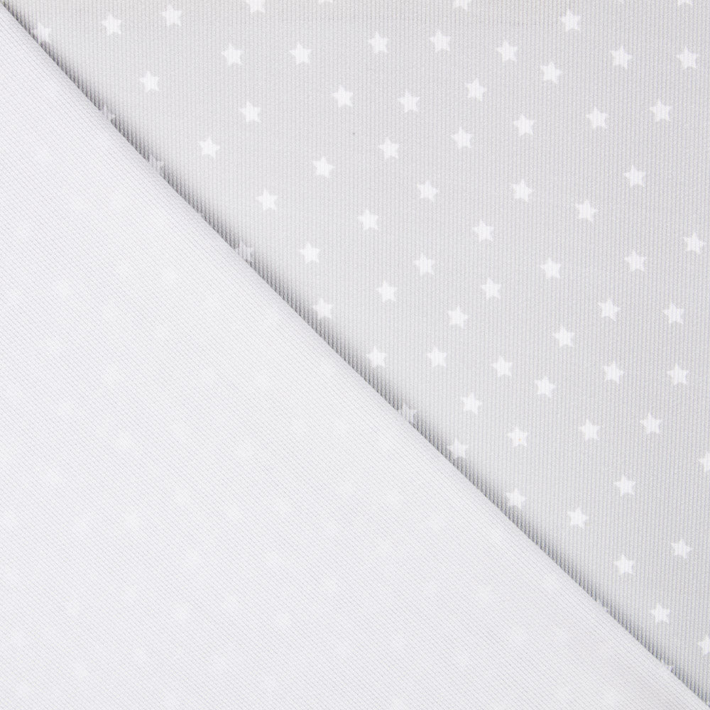 Piqué Canutillo Estrellas Gris - Ribes y Casals