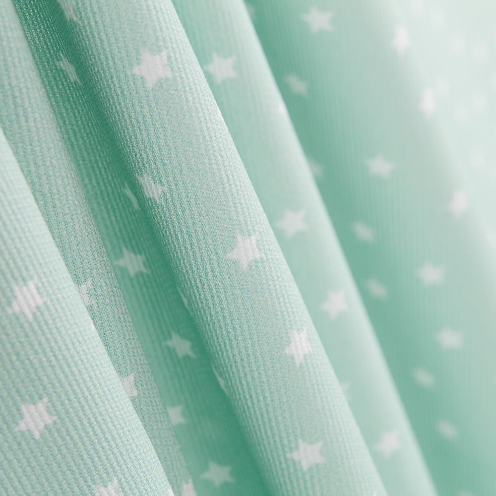 Piqué Canutillo Estrellas Verde - Ribes y Casals