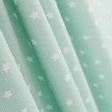 Piqué Canutillo Estrellas Verde - Ribes y Casals