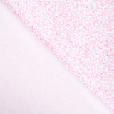 Retal Piqué Canutillo Flores Blanco 100x140 cm - Ribes y Casals