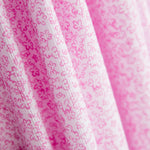 Piqué Canutillo Flores Blanco - Ribes y Casals