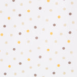 Retal Piqué Canutillo Lunares Amarillo 45x140 cm - Ribes y Casals