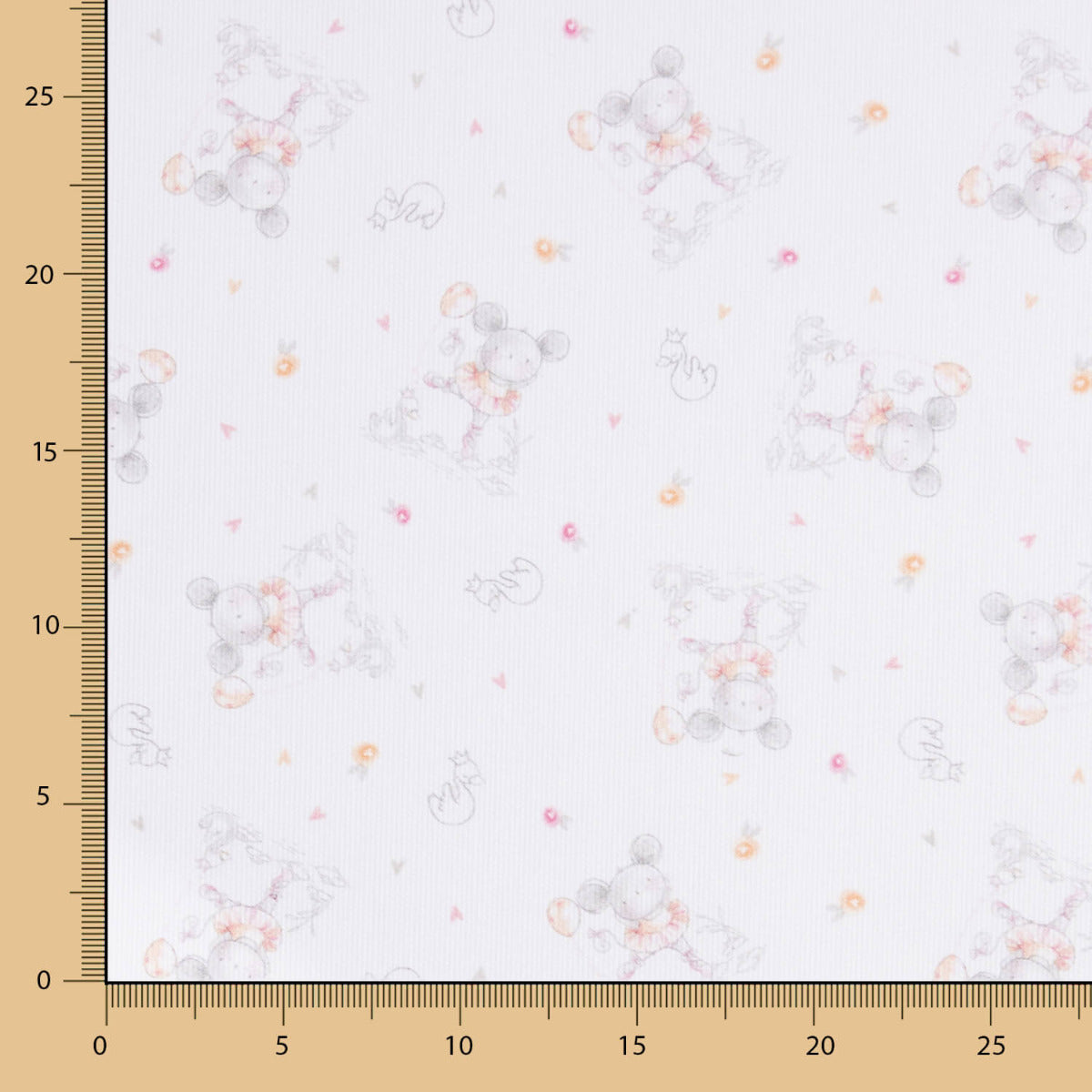 Piqué Canutillo Ratita Rosa - Ribes y Casals