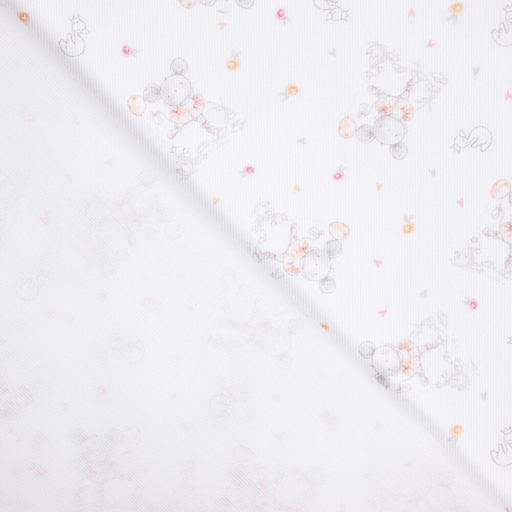 Piqué Canutillo Ratita Rosa - Ribes y Casals