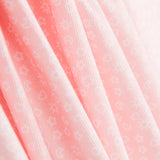 Piqué Canutillo Rosa Pálido Dibujos - Ribes y Casals