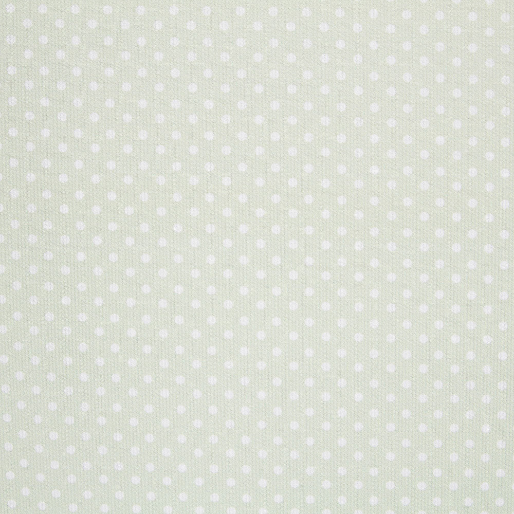 Piqué Canutillo Verde Manzana Lunares - Ribes y Casals