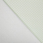 Piqué Canutillo Verde Manzana Lunares - Ribes y Casals