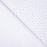 Piqué Estampado Lunar Azul Claro - Ribes y Casals