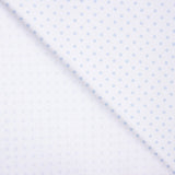 Piqué Estampado Lunar Azul Claro - Ribes y Casals