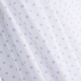 Piqué Estampado Lunar Azul Claro - Ribes y Casals