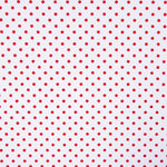 Piqué Estampado Lunar Rojo - Ribes y Casals