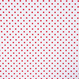 Piqué Estampado Lunar Rojo - Ribes y Casals