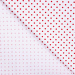 Piqué Estampado Lunar Rojo - Ribes y Casals