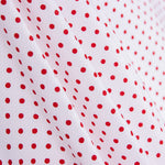 Piqué Estampado Lunar Rojo - Ribes y Casals