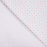 Piqué Estampado Lunar Rosa Claro - Ribes y Casals