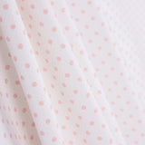 Piqué Estampado Lunar Rosa Claro - Ribes y Casals