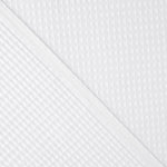 Piqué Waffle Basic Blanco - Ribes y Casals