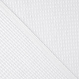 Piqué Waffle Basic Blanco - Ribes y Casals