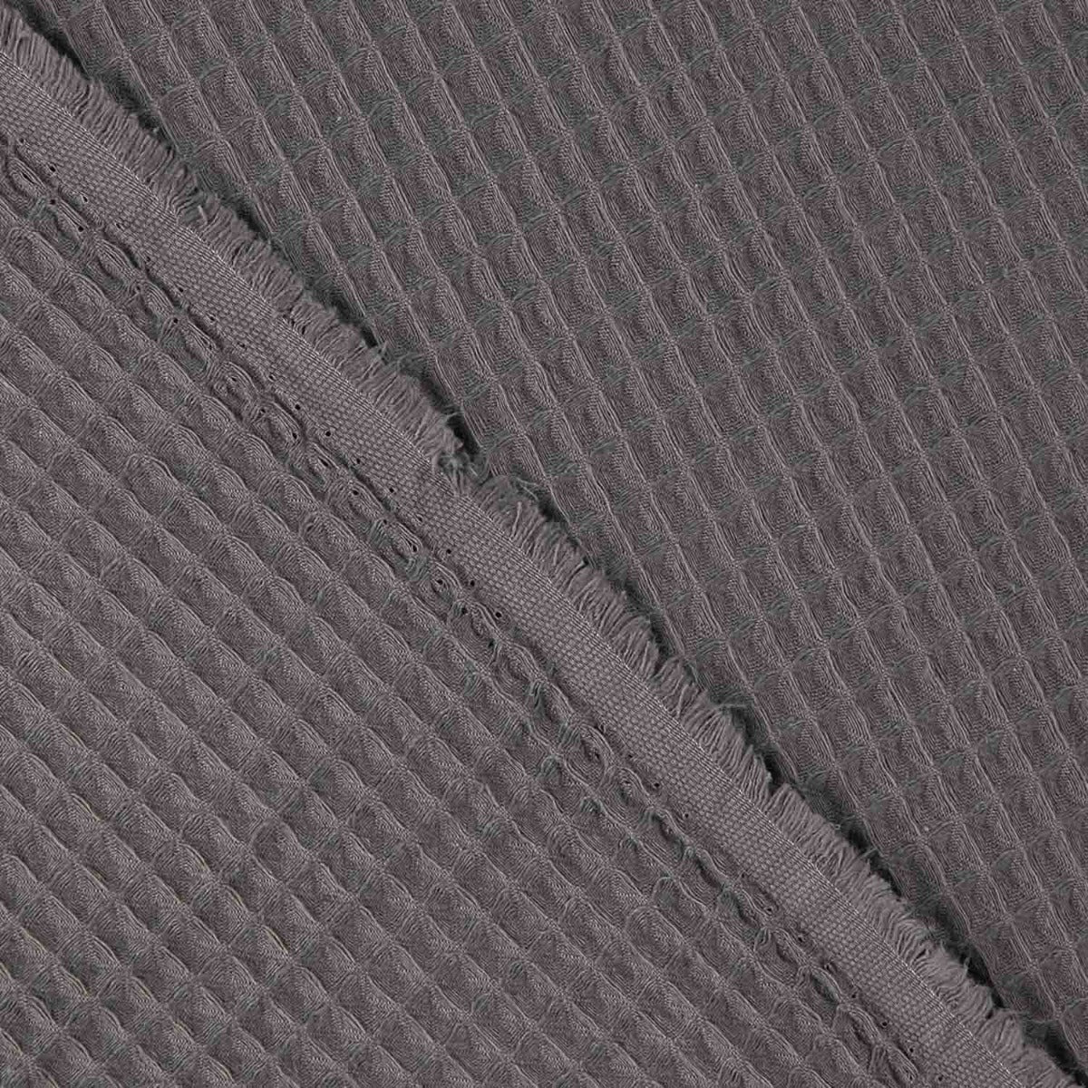 Piqué Waffle Basic Gris Oscuro - Ribes y Casals