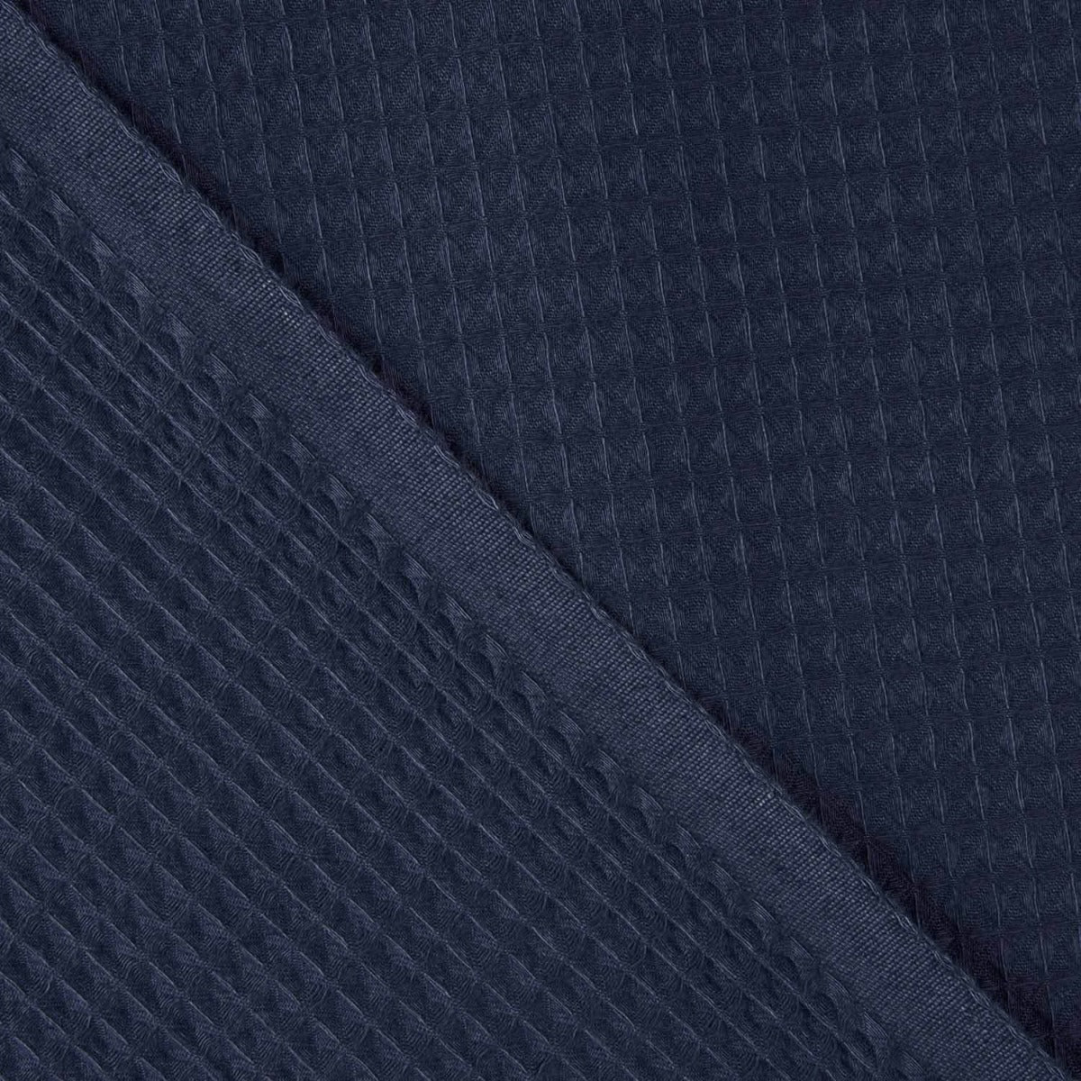 Piqué Waffle Basic Azul Marino - Ribes y Casals