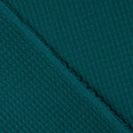 Piqué Waffle Basic Verde Canard - Ribes y Casals
