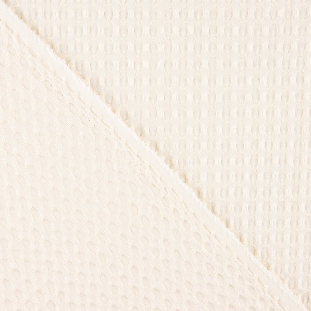 Piqué Waffle Maxi Crudo - Ribes y Casals