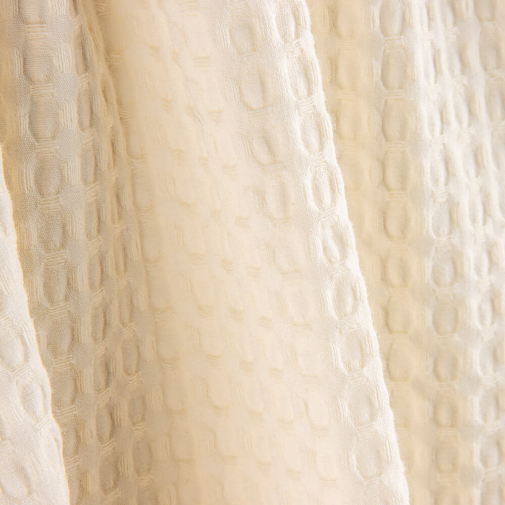 Piqué Waffle Maxi Crudo - Ribes y Casals