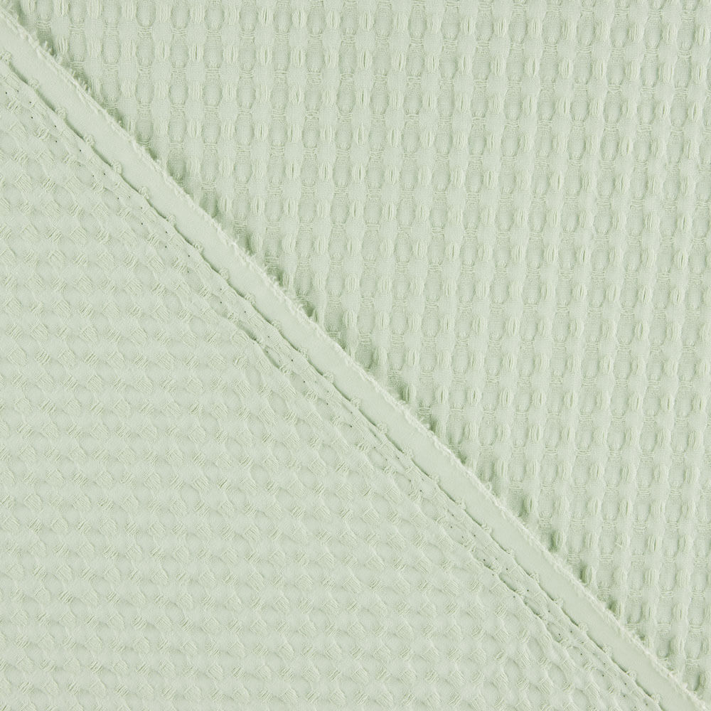 Piqué Waffle Maxi Verde Anís - Ribes y Casals