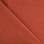 Piqué Waffle Naranja Quemado - Ribes y Casals