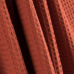 Piqué Waffle Naranja Quemado - Ribes y Casals