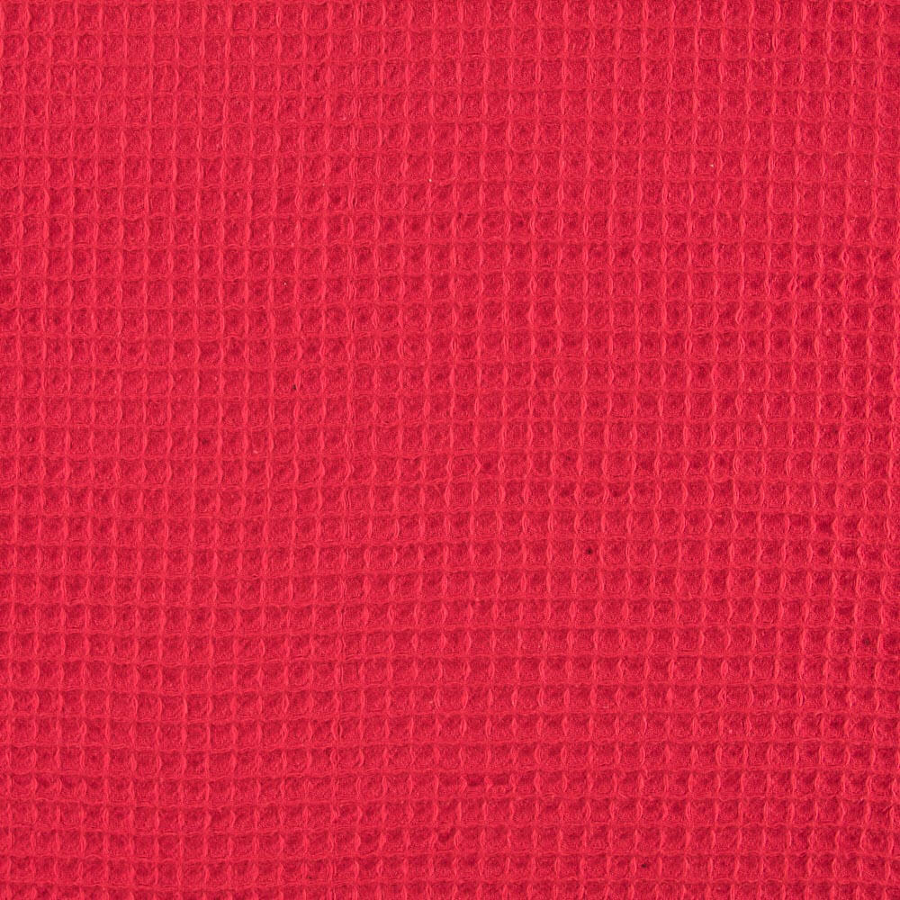 Piqué Waffle Rojo - Ribes y Casals