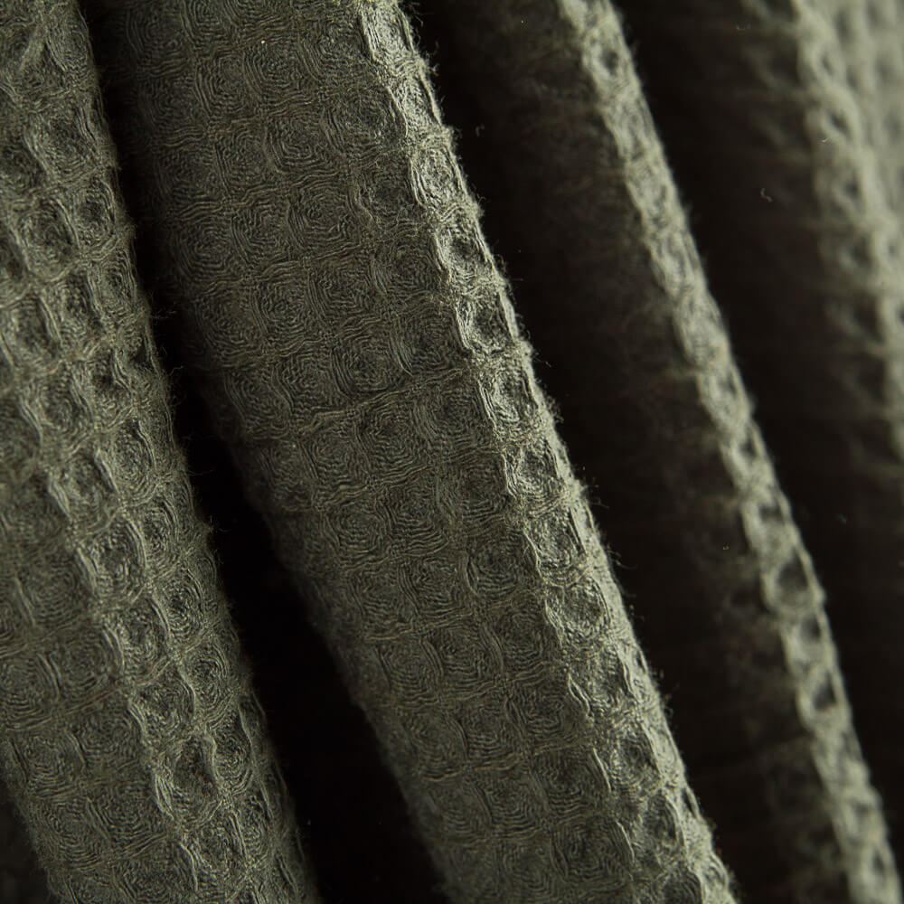 Piqué Waffle Verde Oscuro - Ribes y Casals