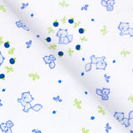 Piqué Canutillo Gatitos Azul - Ribes y Casals