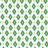 Pique Estampado Rombos Verde - Ribes y Casals