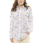 Piqué Estampado School Blanca - Ribes y Casals