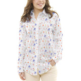 Piqué Estampado School Blanca - Ribes y Casals