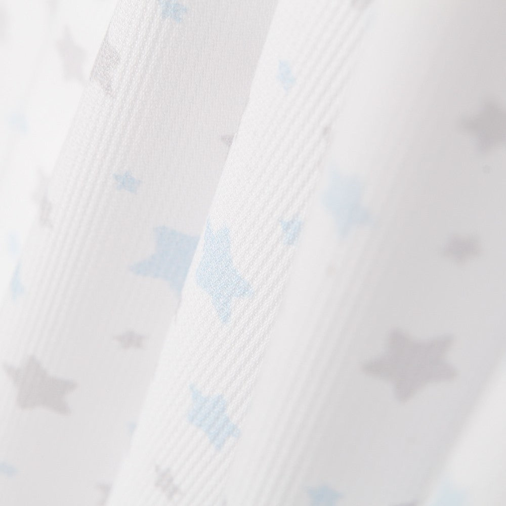 Piqué Estrellas Gris Azul - Ribes y Casals