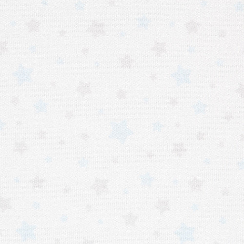 Piqué Estrellas Gris Azul - Ribes y Casals