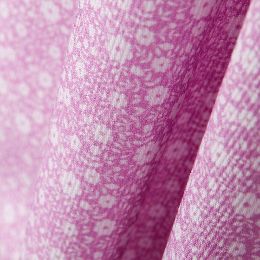 Piqué Florecitas Fucsia - Ribes y Casals