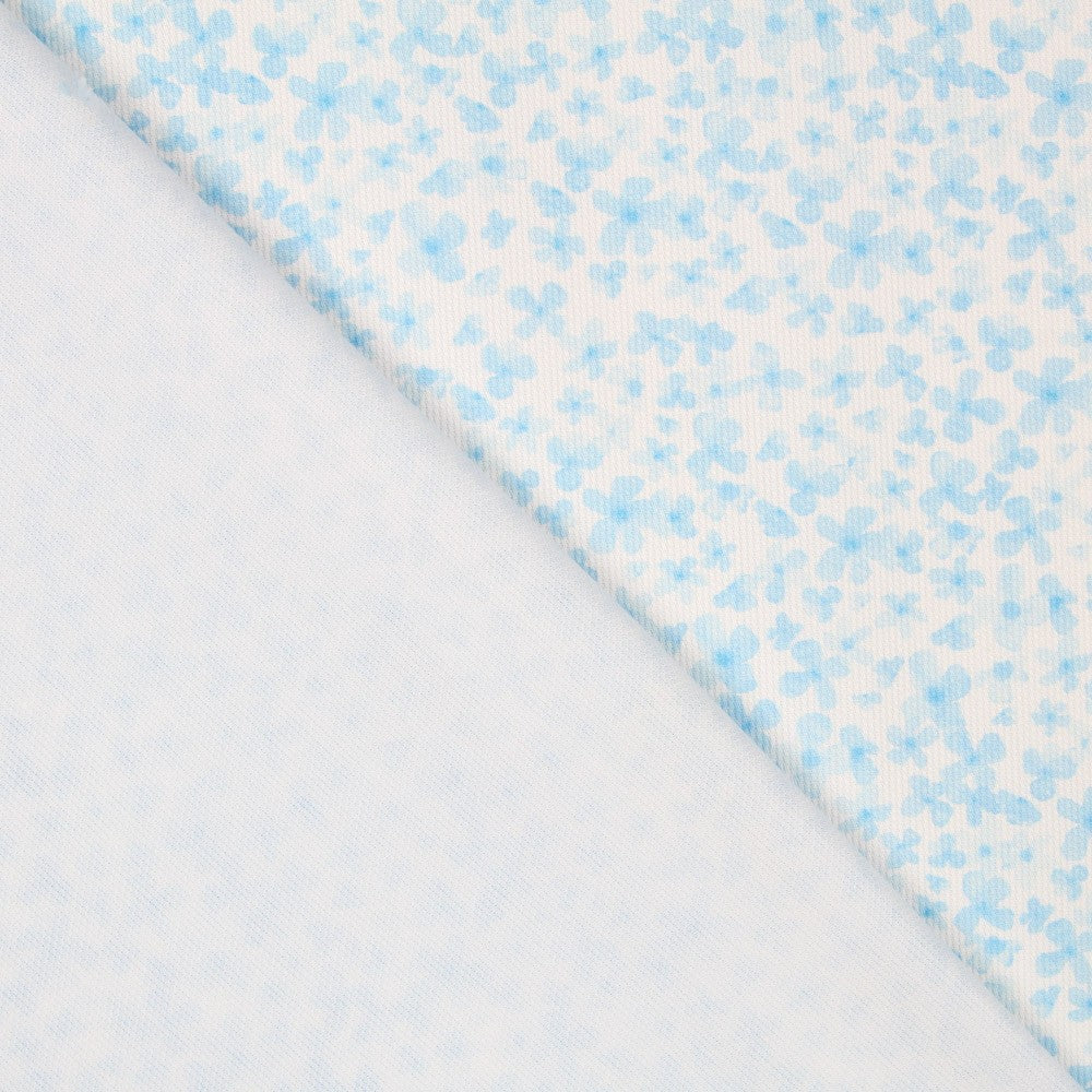 Piqué Flores Azul - Ribes y Casals